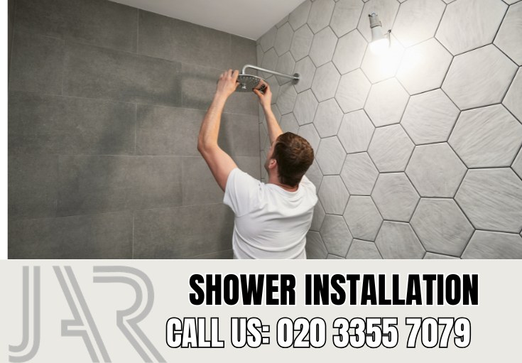 Shower Installation by Brompton Bathroom Fitters